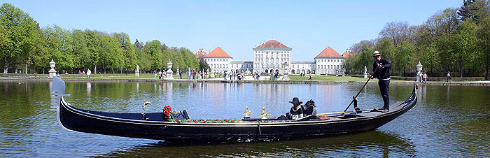 Visitar Múnich en una escala de avión Paseos en góndola por el canal central, via Astrid Schmidhuber