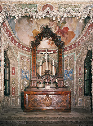 Bild: Altarnische in der Kapelle
