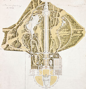 Bild: Schlosspark Nymphenburg, Plan zur Umgestaltung